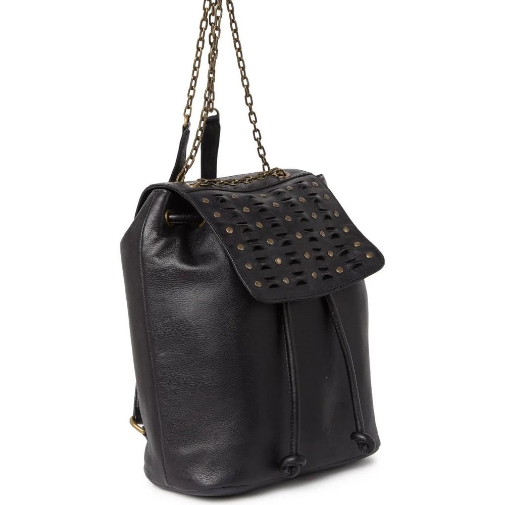 Frye Jade Studded Leather Backpack